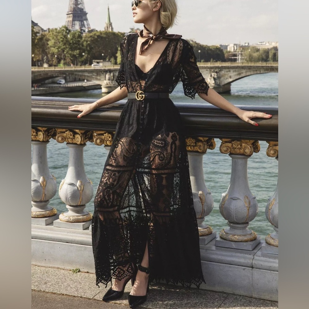 Spell & the Gypsy "Rhiannon" gown in Black size XS Dress